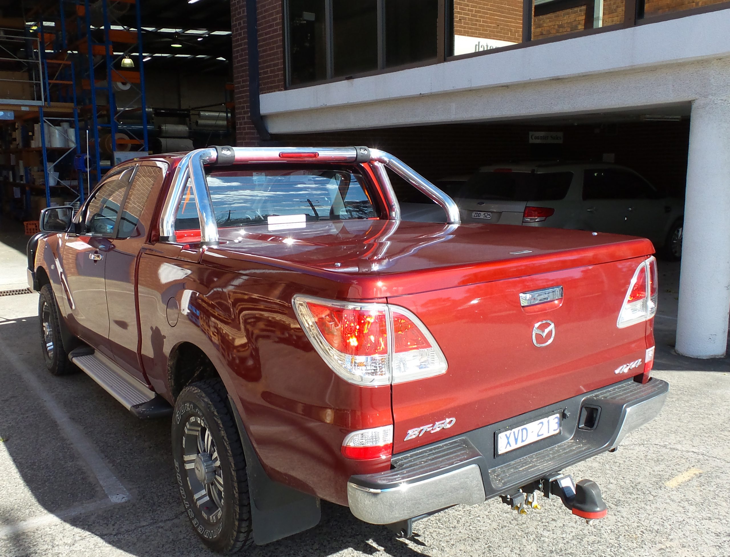 Manual Locking Hard Lid – Mazda BT-50 Space Cab Sports Bars