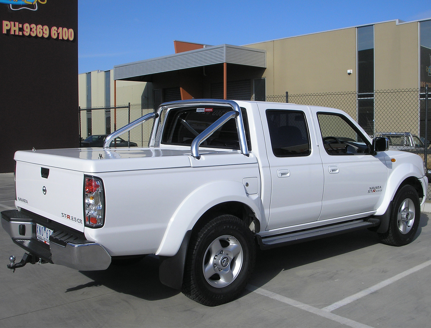 3pc HARD LID – Nissan Dual Cab D22 Navara